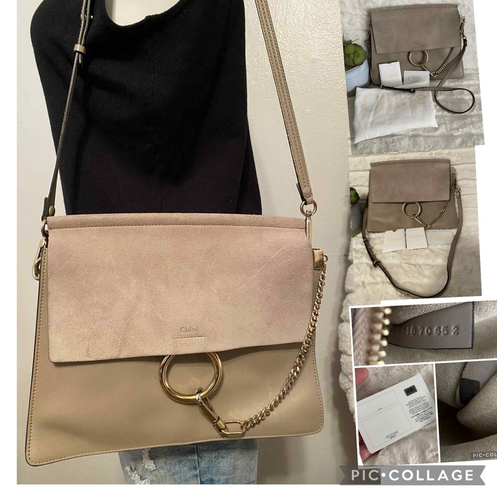 GUC Chloe Faye Shoulder Bag